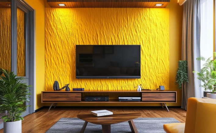 Stylish Wall Texture Paint Ideas to Transform Your Living Room 